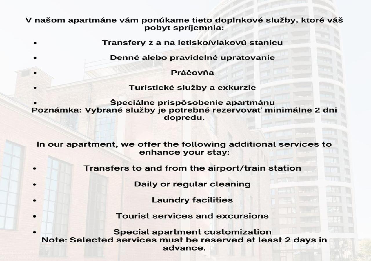 Skau Piano Family & Business Apartment Free Parking บราติสลาวา ภายนอก รูปภาพ